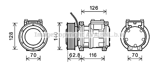 Compressor, air conditioning (JDAK026)