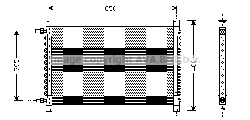 Condenser, air conditioning (VL5013)