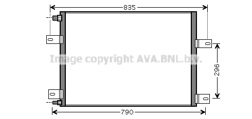 Condenser, air conditioning (RE5061)