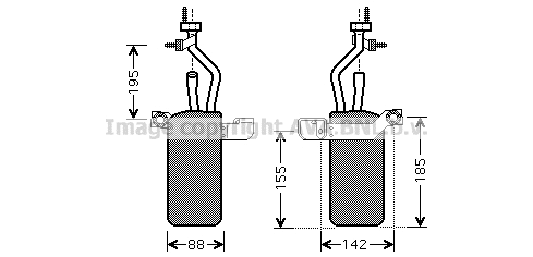 Dryer, air conditioning (FDD389)