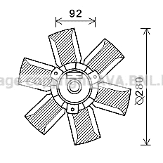 Fan, engine cooling (SA7023)