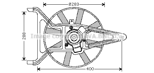 Fan, engine cooling (CN7539)