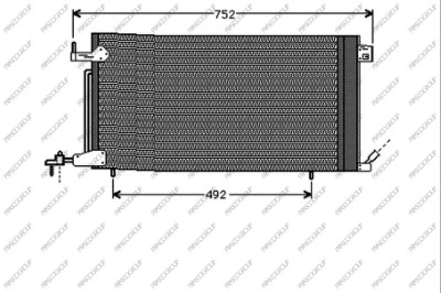 Condenser, air conditioning (CI420C001)