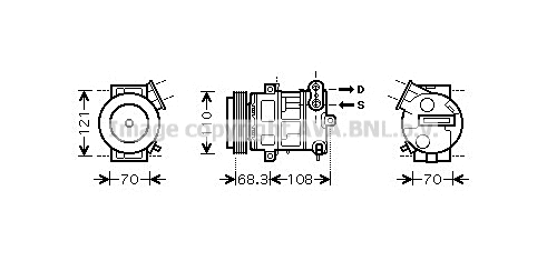 Compressor, air conditioning (OLAK418)