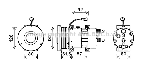 Compressor, air conditioning (CPAK011)