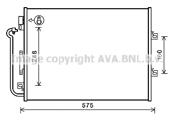 Condenser, air conditioning (RTA5454)