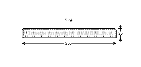 Dryer, air conditioning (UVD126)