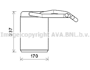 Heat Exchanger, interior heating (HYA6446)