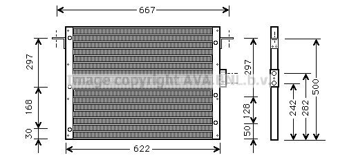 Condenser, air conditioning (AU5075)