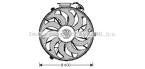 Fan, engine cooling (BW7507)