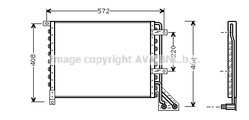 Condenser, air conditioning (LC5063)