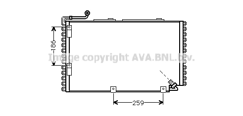 Condenser, air conditioning (AI5107)