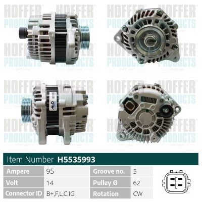 Alternator (H5535993)