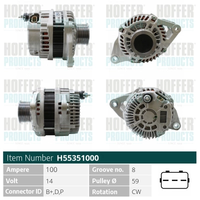Alternator (H55351000)