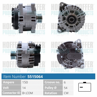 Alternator (H5515064)