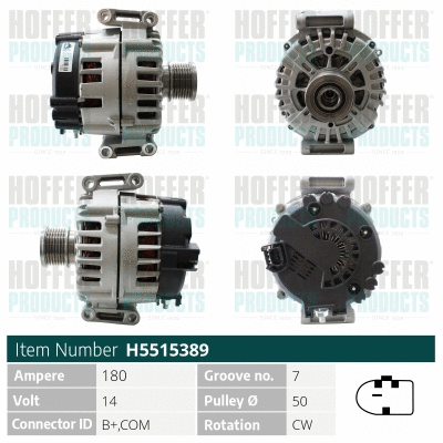 Alternator (H5515389)