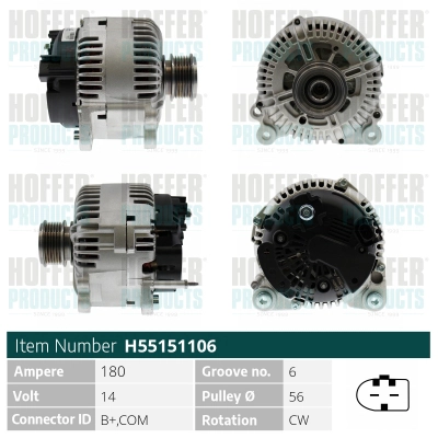 Alternator (H55151106)