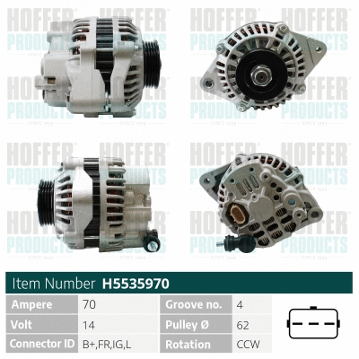 Alternator (H5535970)