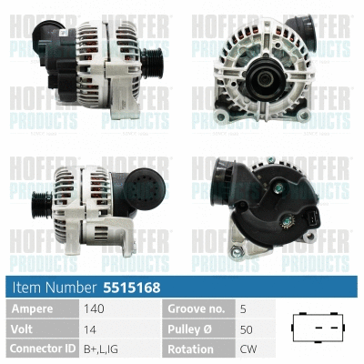 Alternator (H5515168)