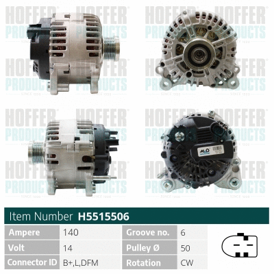 Alternator (H5515506)
