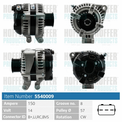 Alternator (H5540009)