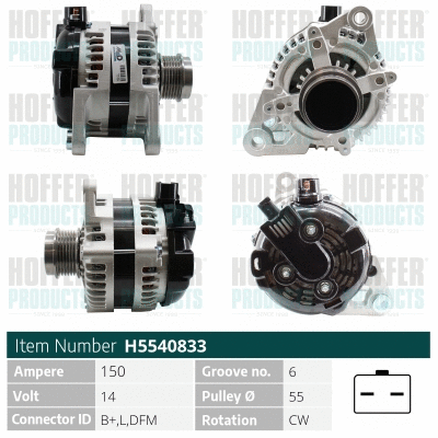 Alternator (H5540833)