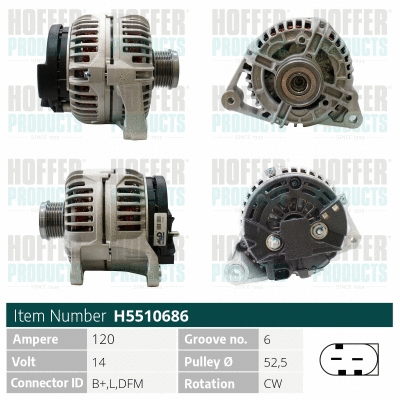 Alternator (H5510686)