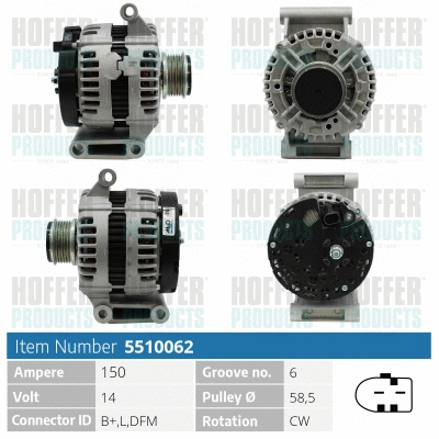 Alternator (H5510062)
