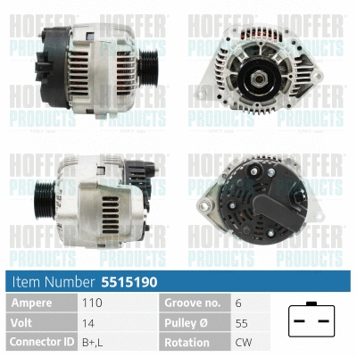 Alternator (H5515190)