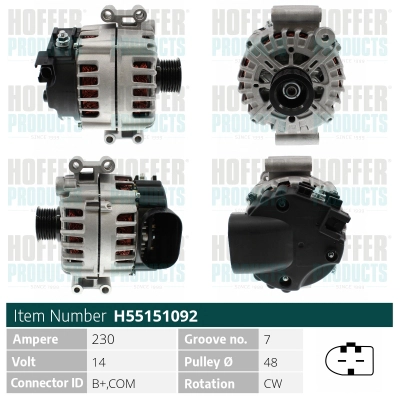 Alternator (H55151092)