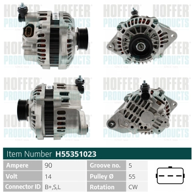 Alternator (H55351023)