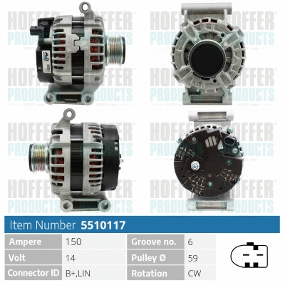 Alternator (H5510117)