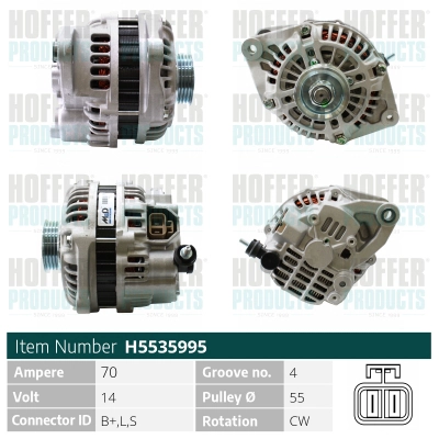 Alternator (H5535995)