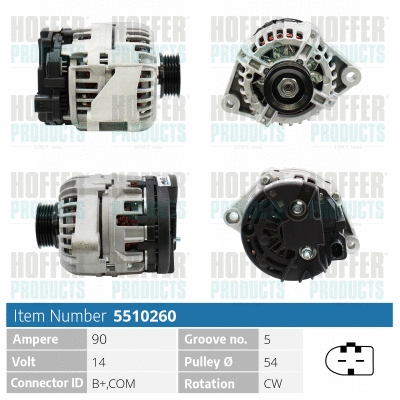 Alternator (H5510260)