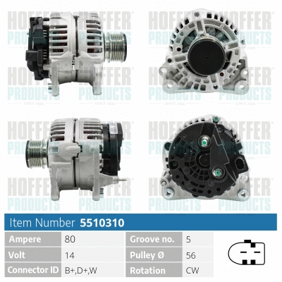 Alternator (H5510310)