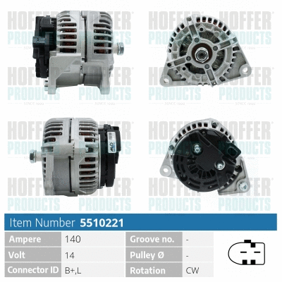 Alternator (H5510221)
