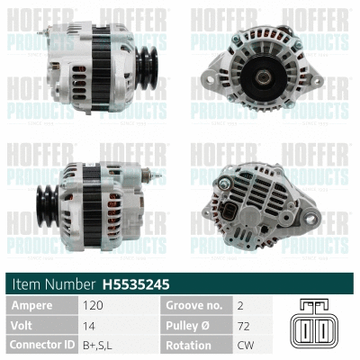 Alternator (H5535245)