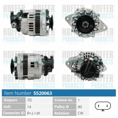 Alternator (H5520063)
