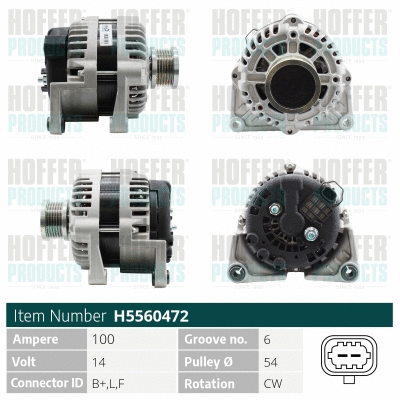 Alternator (H5560472)