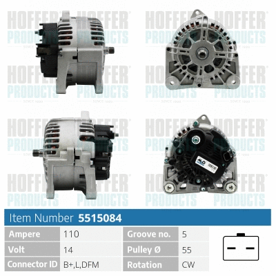 Alternator (H5515084)