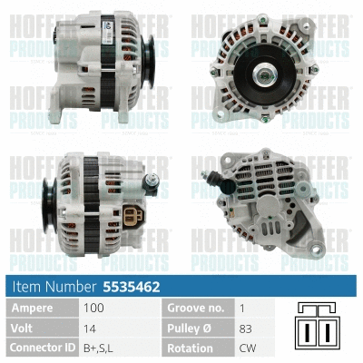 Alternator (H5535462)
