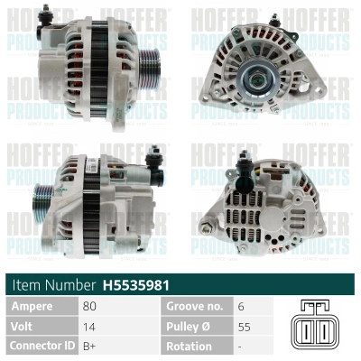 Alternator (H5535981)