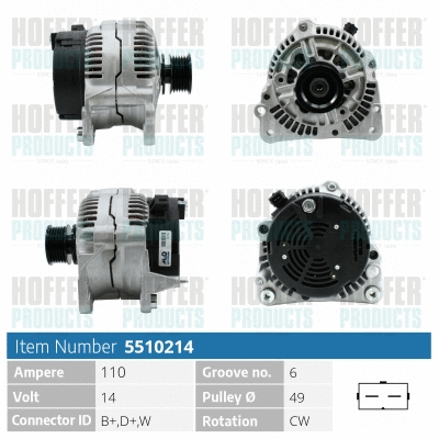 Alternator (H5510214)