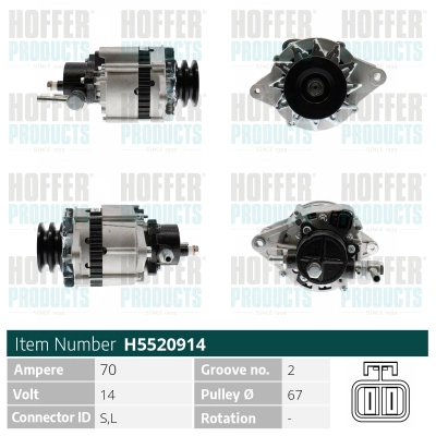 Alternator (H5520914)