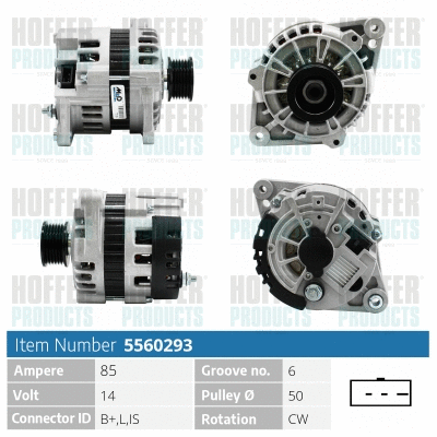 Alternator (H5560293)