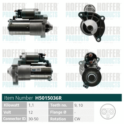 Starter (H5015036R)