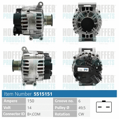 Alternator (H5515151)