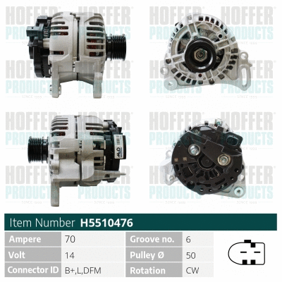 Alternator (H5510476)