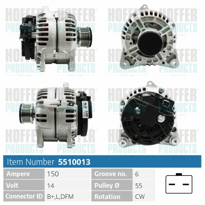 Alternator (H5510013)