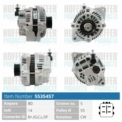 Alternator (H5535457)